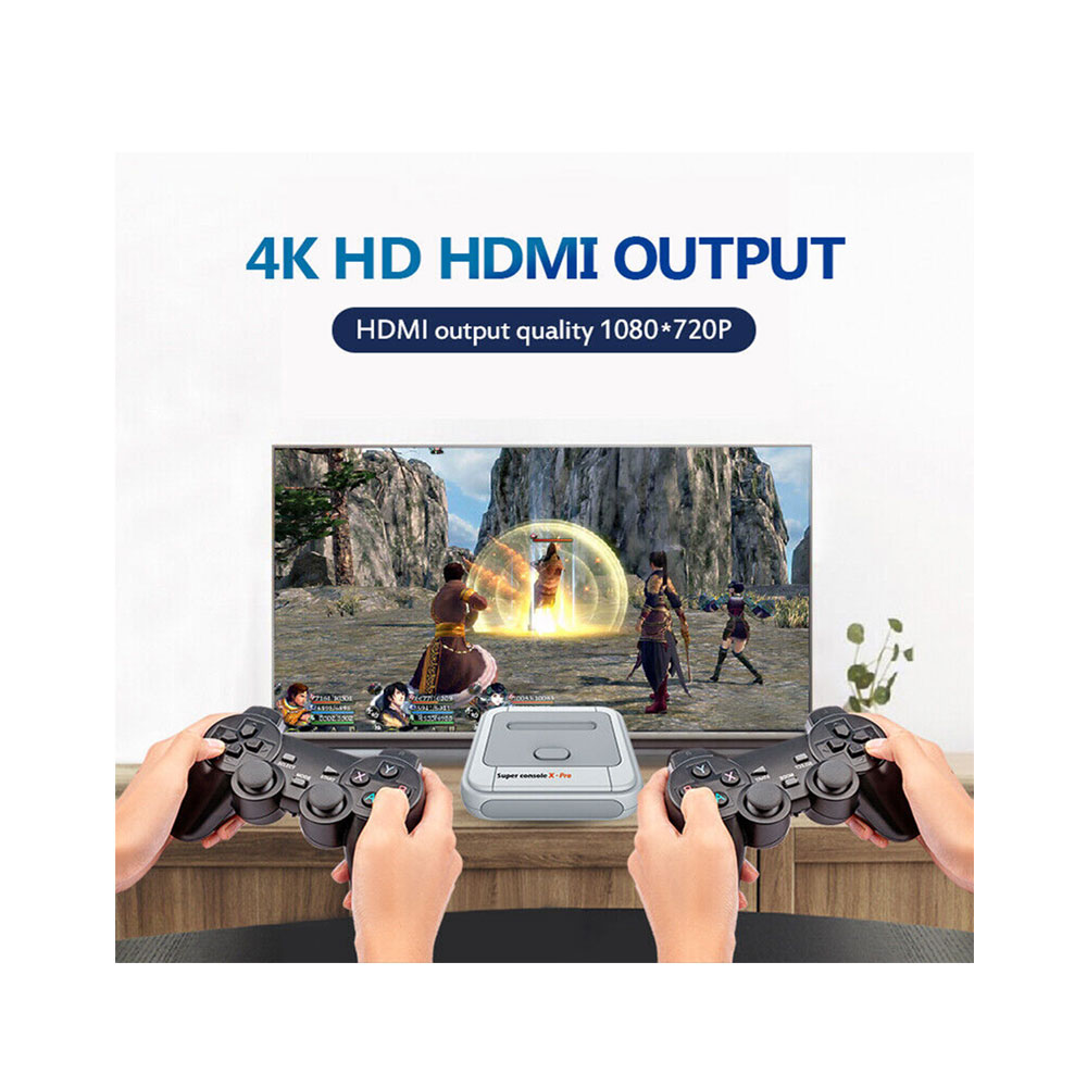 Super Console X PRO 128GB 4K HD WIFI Portable Retro Mini TV Video Game Console Kit - Image 4