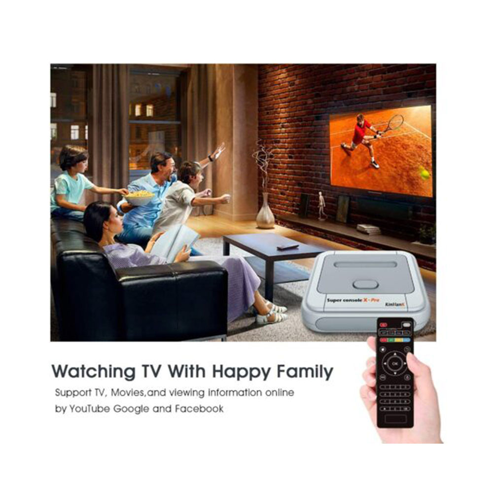 Super Console X PRO 128GB 4K HD WIFI Portable Retro Mini TV Video Game Console Kit - Image 6