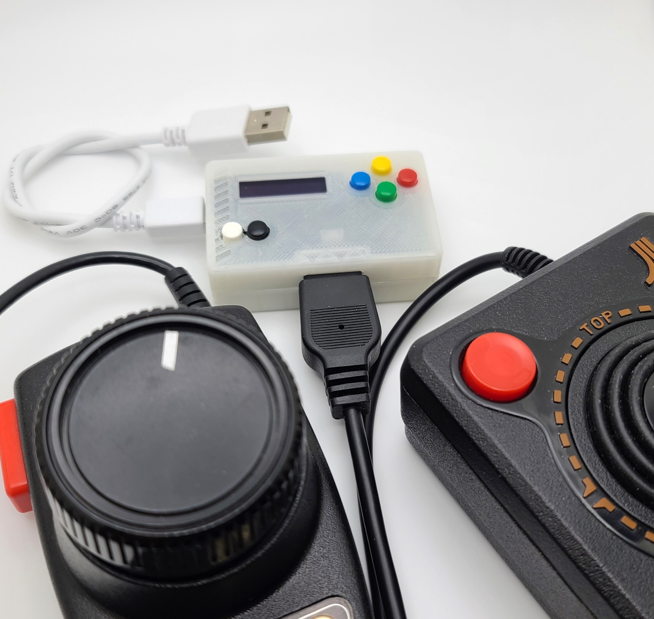 iCode Uno Atari Joystick, Paddle, Driving, and Trackball USB Adapter, Plus Edition - Image 4