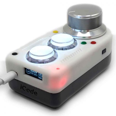 iCode Arcade Spinner Ultimate USB Gaming Controller for MiSTer FPGA, Windows, Linux and more