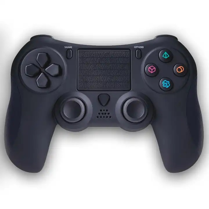 Game Controller Bluetooth Wireless PS4 IOS PC Android with Double Vibration and Data Frog Touchpad Data Frog 498