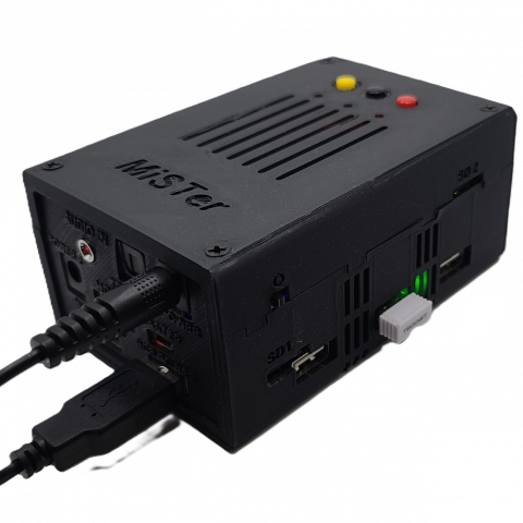 MiSTer FPGA Fully Built with Digital IO and 128MB or Dual RAM 256MB plus 64GB, 256GB, 512GB, or 1024GB Micro SD preloded