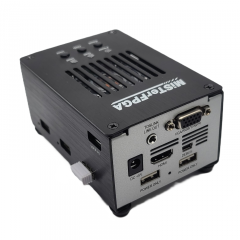 MiSTer FPGA Fully Built with Terasic DE10 NANO, Metal Case, 128MB, USB HUB, 64GB, 256GB, 512GB, 1024GB Micro SD preloded