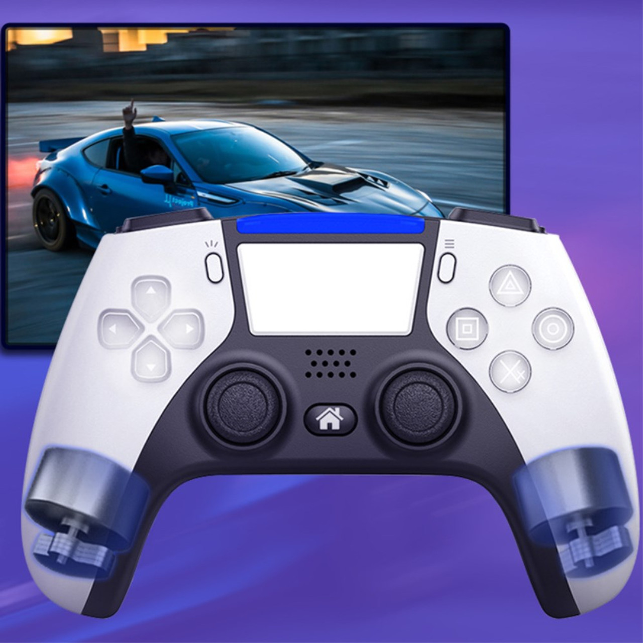 P-02 High Grade Game Controller Bluetooth Wireless PS4 and Wired Connection for PC - Image 7
