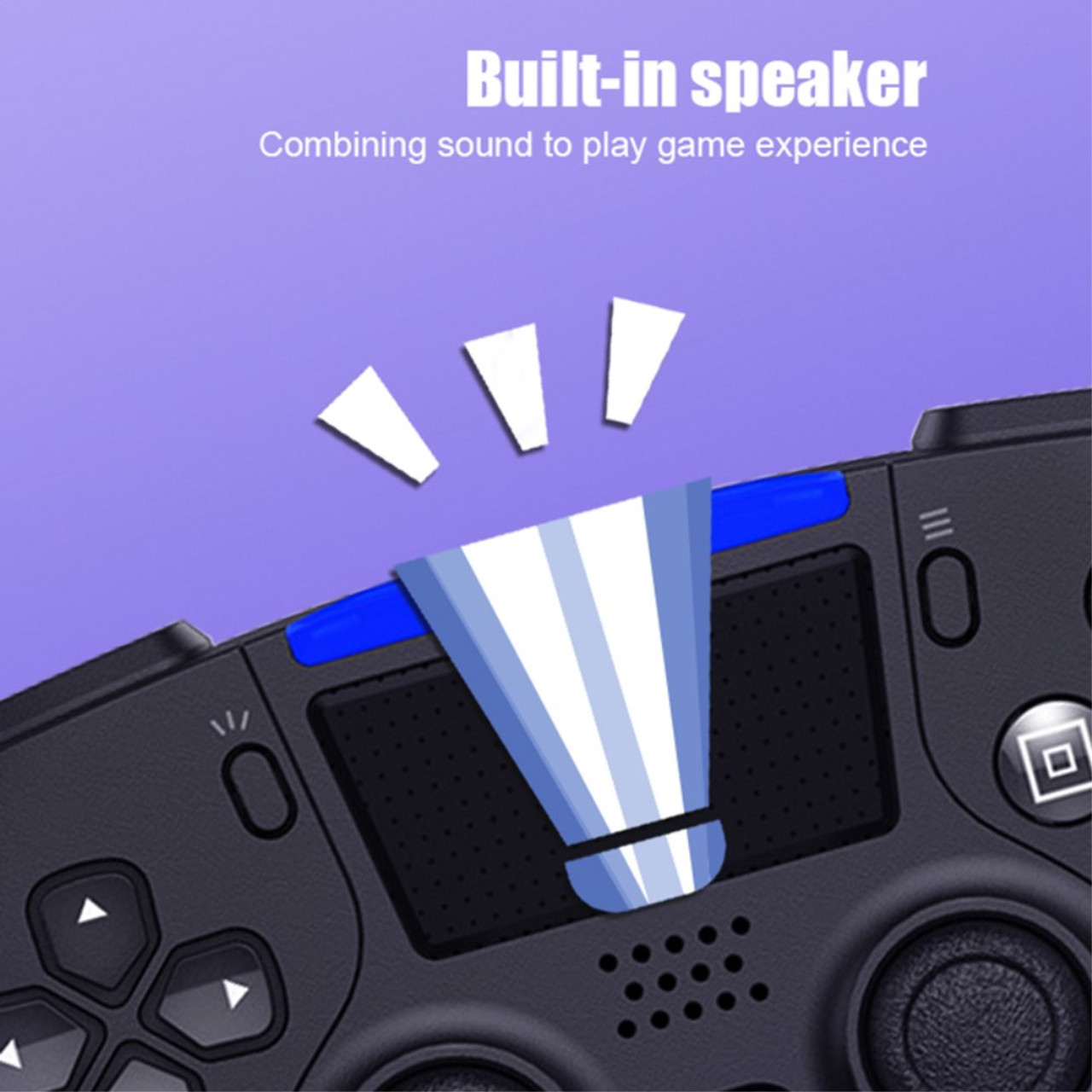 P-02 High Grade Game Controller Bluetooth Wireless PS4 and Wired Connection for PC - Image 8