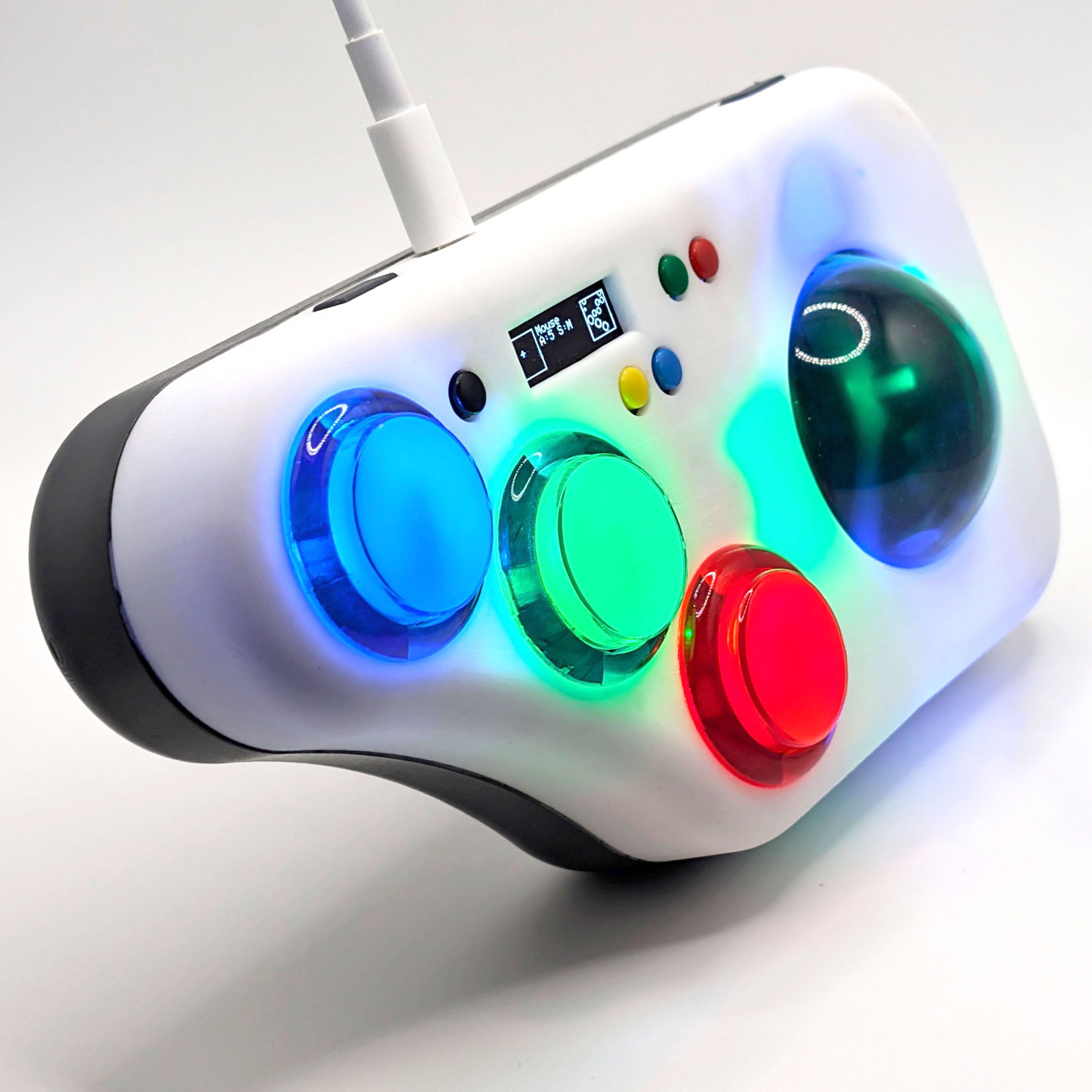 iCode Arcade Trackball with transparent 50mm ball